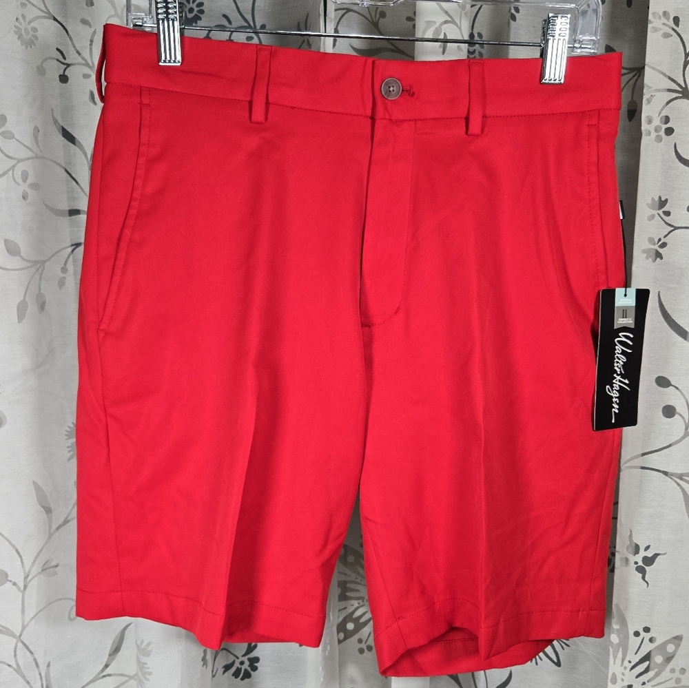 Walter Hagen Red Flat‎ Front Shorts